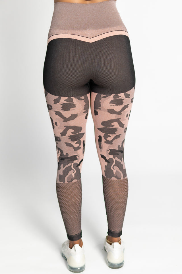 Pink Camo Leggings